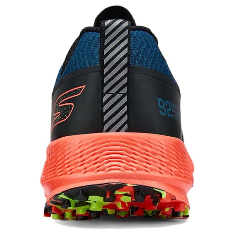 Skechers GO RUN Low top Casual Running Shoes Men’s Black Orange Red