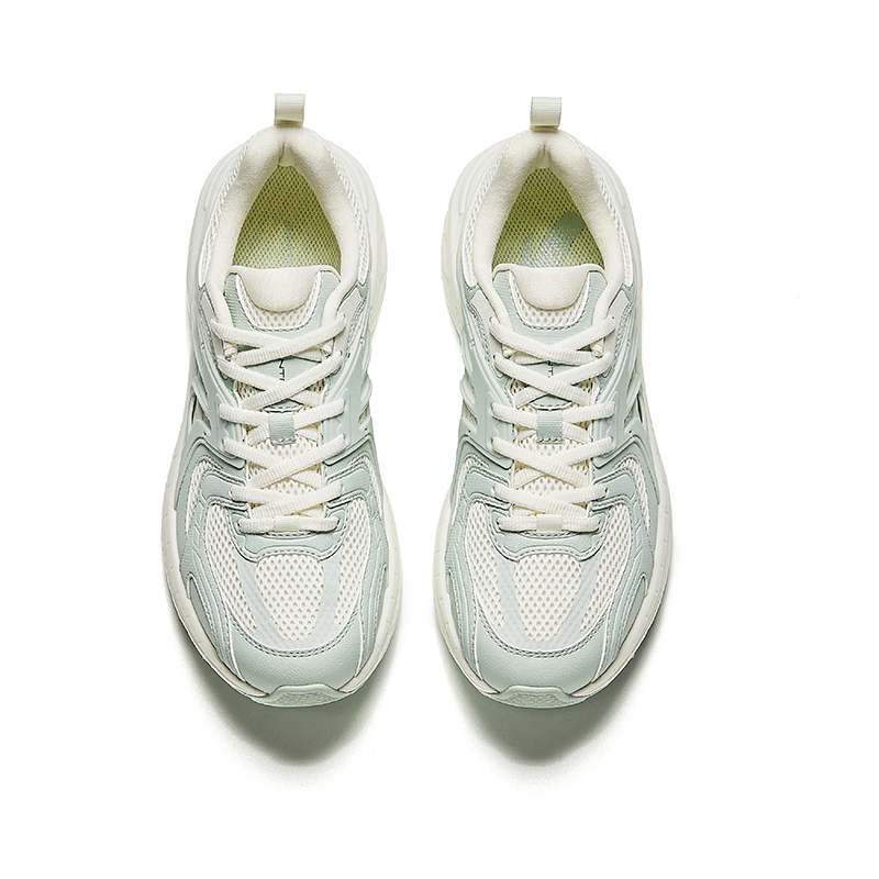 Anta Lightweight Low top Casual Running Shoes Women’s White Gray