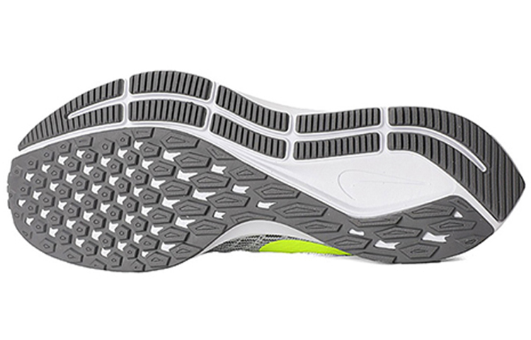 Женские кроссовки Nike Pegasus 35 (серо-желтые) — Серыйжёлтый — фото 5