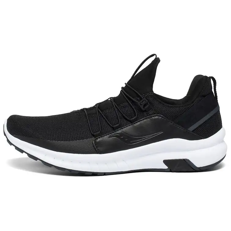 Saucony Running Shoes Men's Low Top Black White