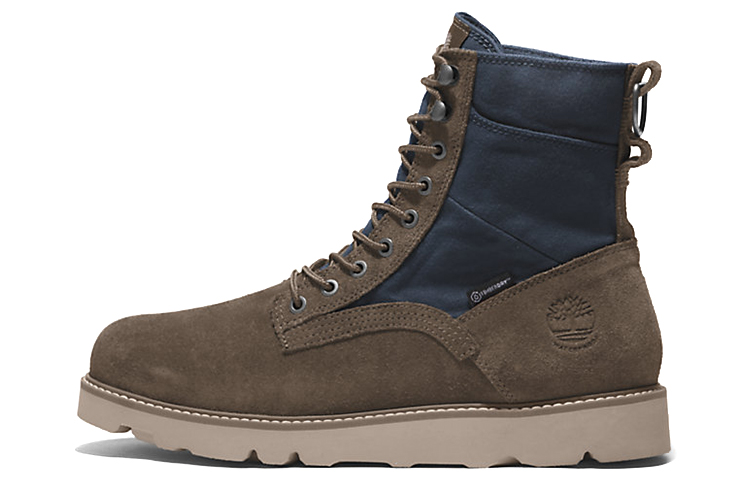 Ботинки Timberland Vibram (зелено-синие)
