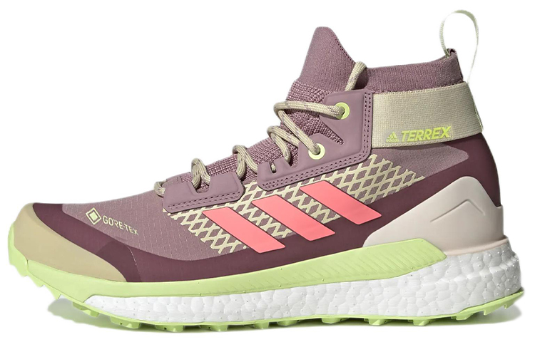 Adidas Terrex Free Hiker Gore Tex Acid Red Pulse Lime Women's