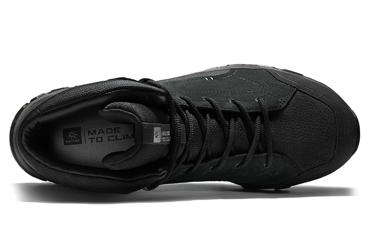 KAILAS Taihang FLT Collection Support Breathable Waterproof Slip Resistant Mid top Outdoor Shoes Women’s Ink Black