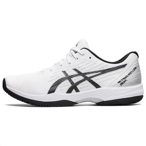 Asics Solution Swift FF Low top Casual Running Shoes Men's White Black