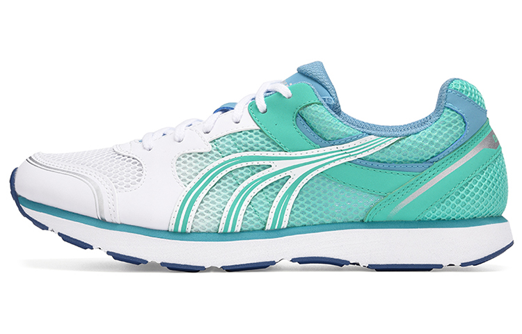 DO WIN Training Cushioning Slip Resistant Abrasion Resistant Breathable Low top Running Shoes Unisex White Green