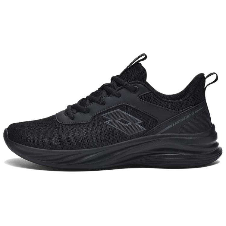 LOTTO Abrasion Resistant Breathable Low top Casual Running Shoes Men’s Black