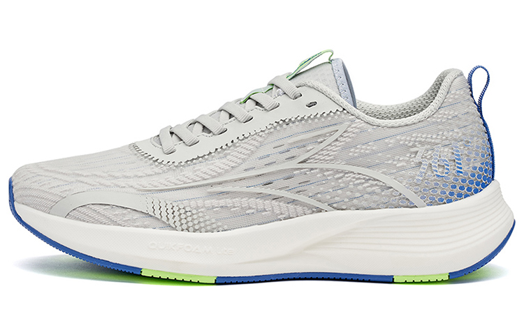 361° Feather Abrasion Resistant Breathable Low top Running Shoes Men’s Gray Blue