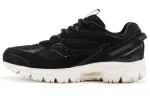 Saucony Cohesion 2K Cushioning Slip Resistant Abrasion Resistant Low top Running Shoes Unisex Black White