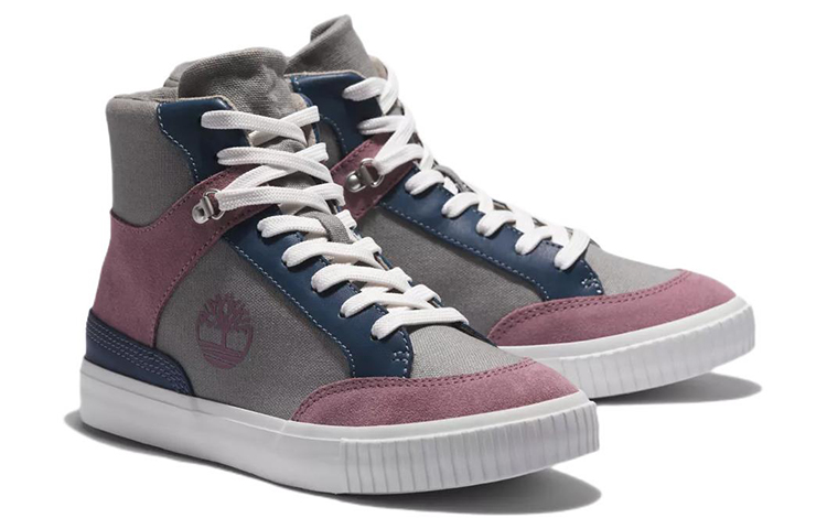 Timberland Skyla Bay Chukka Abrasion Resistant Abrasion Resistant Crew Outdoor Boots Women’s Gray Blue Purple