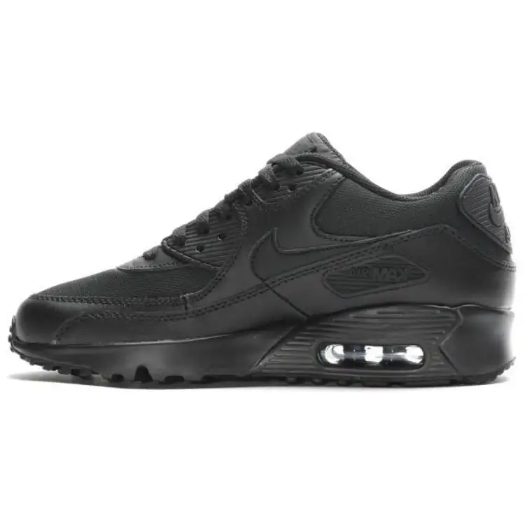 Nike Air Max 90 Mesh Triple Black GS