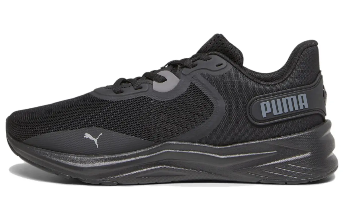 PUMA Disperse XT 3 Fabric Slip-Resistant Low-top Running Shoes Men's Black