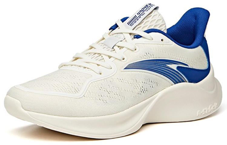 Anta Comfortable Cushioning Slip Resistant Abrasion Resistant Breathable Lightweight Low top Running Shoes Men’s