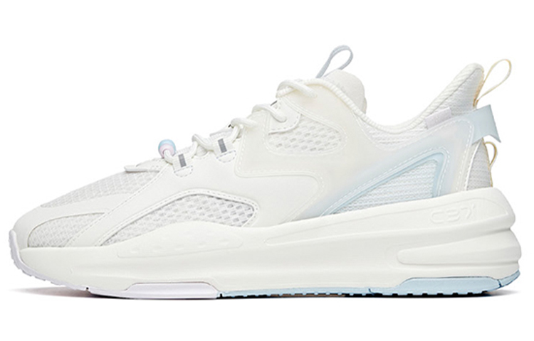 Anta C37 Series Platform Textile, Synthetic Leather Slip Resistant Cushioning Abrasion Resistant Lightweight Low top