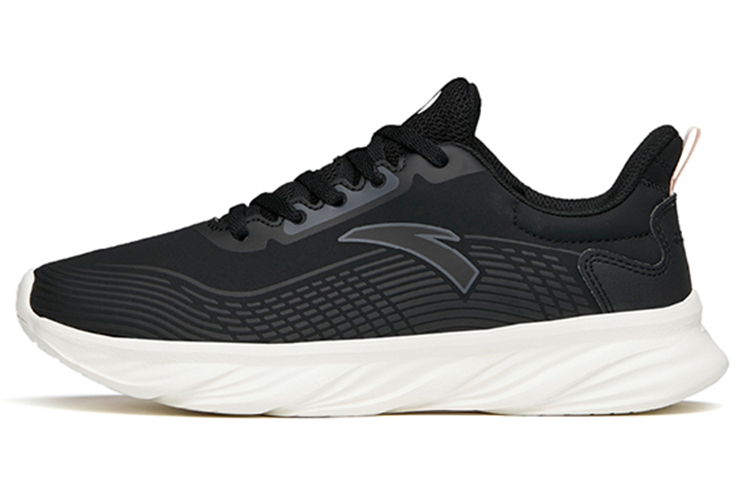 Anta Running Collection Mesh Cushioning Low top Running Shoes Women’s Black