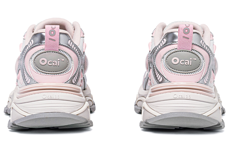 Ocai Low top Running Shoes Unisex Cherry Blossom Silver Pink