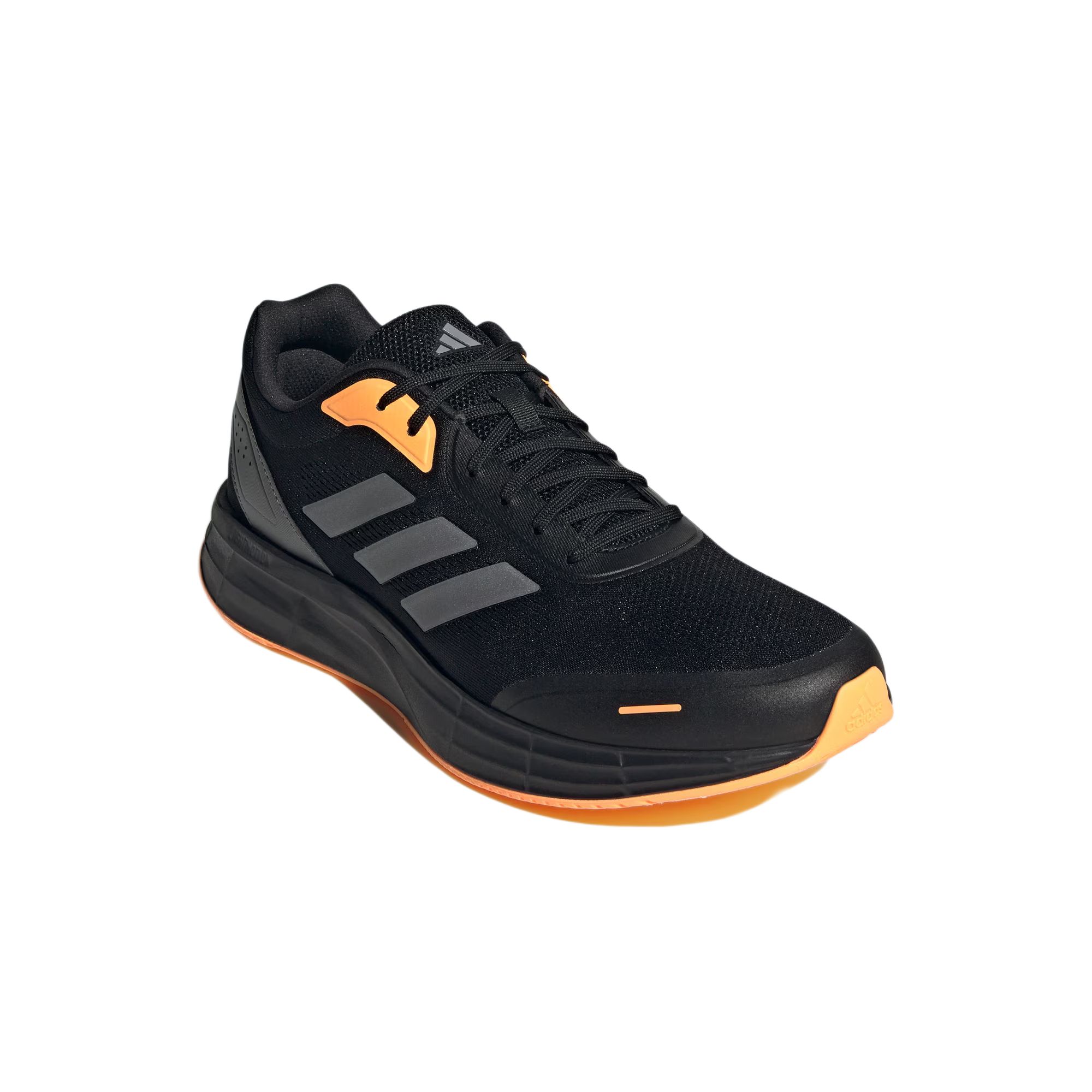 Adidas Duramo 10 Fabric Abrasion Resistant Low top Rubber Running Shoes Unisex Black