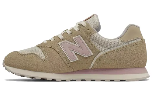 New Balance 373 Beige Tan Pink Women's