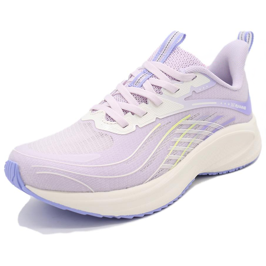 361° Comfortable And Breathable Abrasion Resistant Low top Casual Running Shoes Women’s White Purple