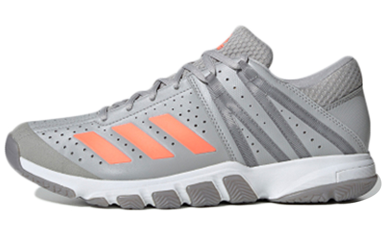 Adidas Wucht P5 Cushioning Slip Resistant Lightweight Low top Running Shoes Men’s Silver Gray Orange