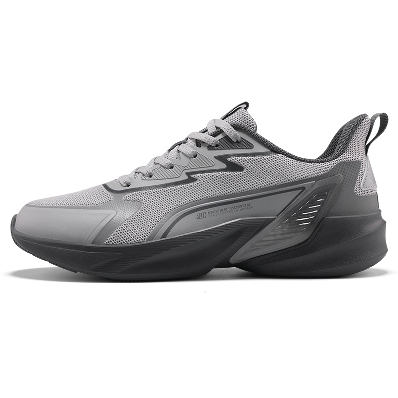 361° Wander Slip Resistant And Breathable Low top Casual Running Shoes Men’s Gray