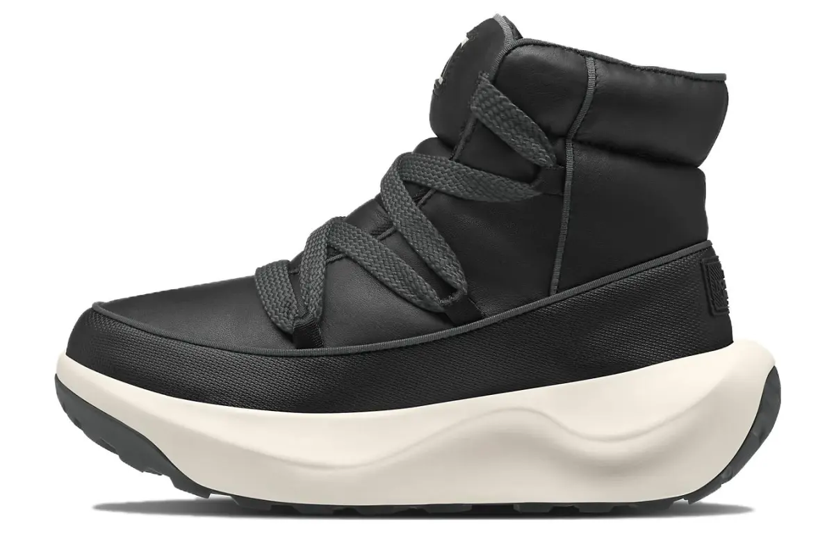 THE NORTH FACE Halseigh Thermoball Lace Waterproof Boots 'Tnf Black Asphalt Grey' Women's