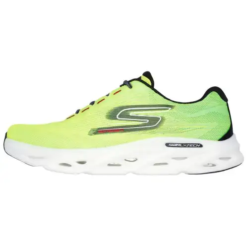 Skechers GO RUN Swirl Tech Speed Low top Running Shoes Men's Green