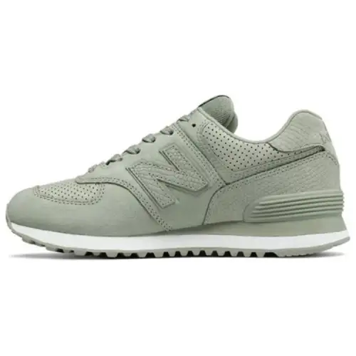 New Balance 574 Grey/Green Women's