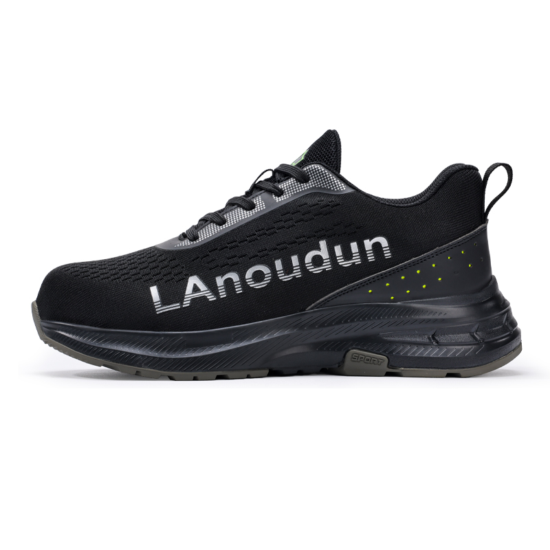 LANOUDUN Coverage, Impact Resistant, Lightweight Low top Outdoor Shoes Men’s Black