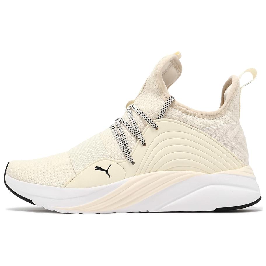 PUMA Softride Sophia 2 Slip Resistant Abrasion Resistant Low top Casual Running Shoes Women's Ecru