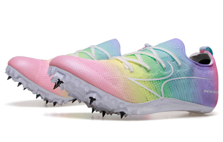 HEALTH Cushioning Slip Resistant Abrasion Resistant Low top Sprint Running Shoes Unisex Multicolor