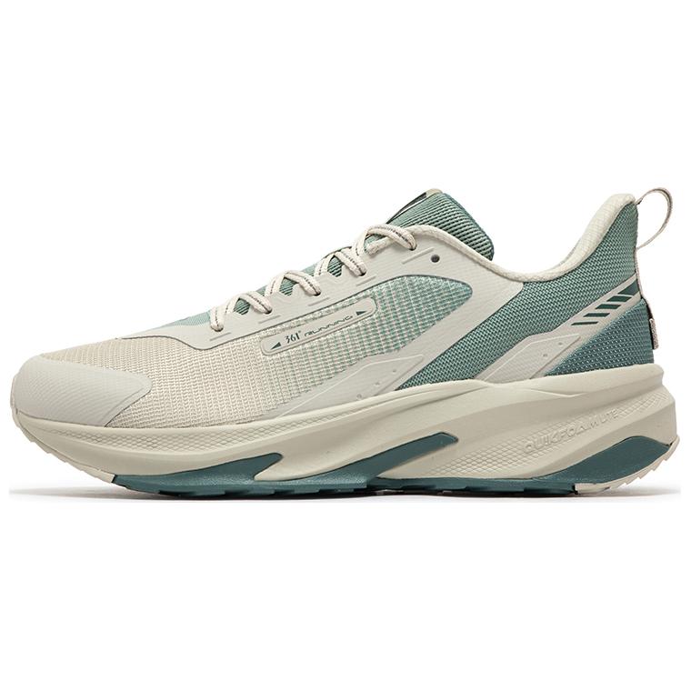 361° Yushan Slip Resistant Abrasion Resistant Slip Resistant Abrasion Resistant Low top Running Shoes Men’s Green Gray