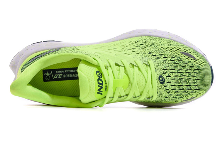 JNDO Slip Resistant Cushioning Abrasion Resistant Low top Running Shoes Unisex Seaweed Green