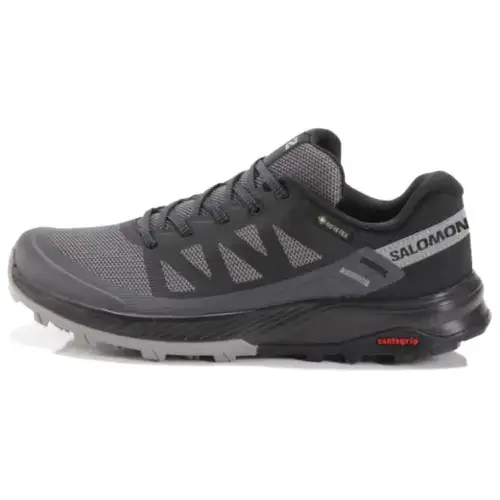 SALOMON Outrise Comfortable Abrasion Resistant Lightweight Low top Outdoor Shoes Women's Black Gray