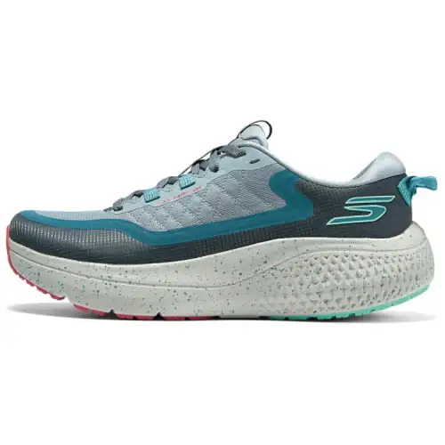 Skechers Breathable Support Lightweight Anti Rollover Balance Cushioning Low top Casual Running Shoes Men's Gray
