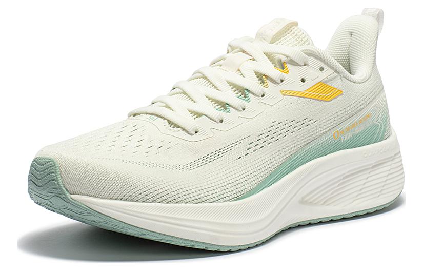 361° Cushioning Lightweight Low top Running Shoes Women’s Beige Green