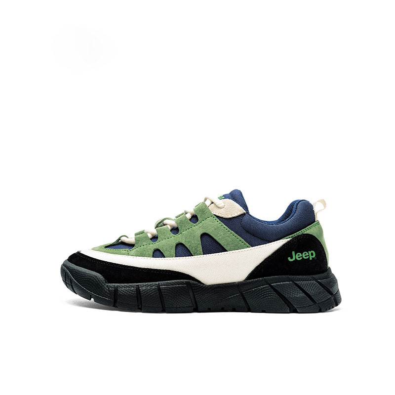 Jeep Cushioning Abrasion Resistant Waterproof Outdoor Shoes Women’s Black Green