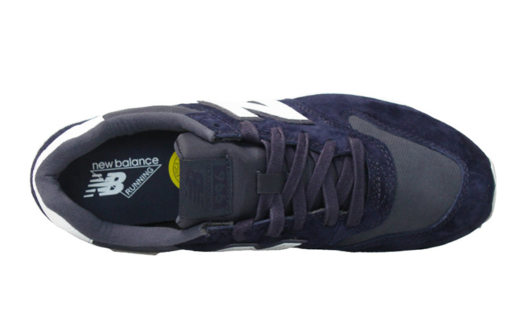 Женские кроссовки New Balance New Balance NB 996 (темно-синие с белым) — Тёмно-синий — фото 4