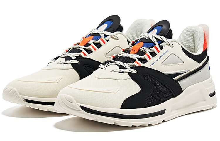 HENAN MUSEUM x Erke Encounter Low top Running Shoes Men’s White Orange