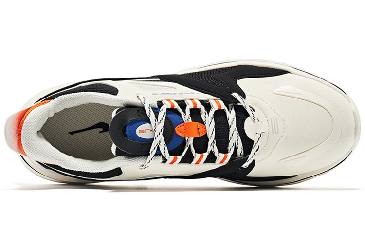 HENAN MUSEUM x Erke Encounter Low top Running Shoes Men’s White Orange