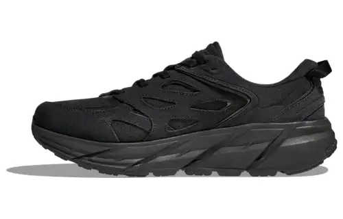 HOKA ONE ONE Clifton L Suede Black All Gender