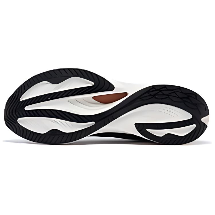 361° FlyFish Mesh Cushioning, Wear Resistant Low top Running Shoes Men’s Black White