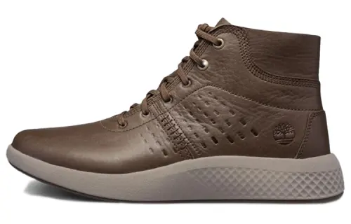 Timberland Flyroam Cushioning Slip Resistant High top Running Shoes Men's Dark Brown Wide Fit
