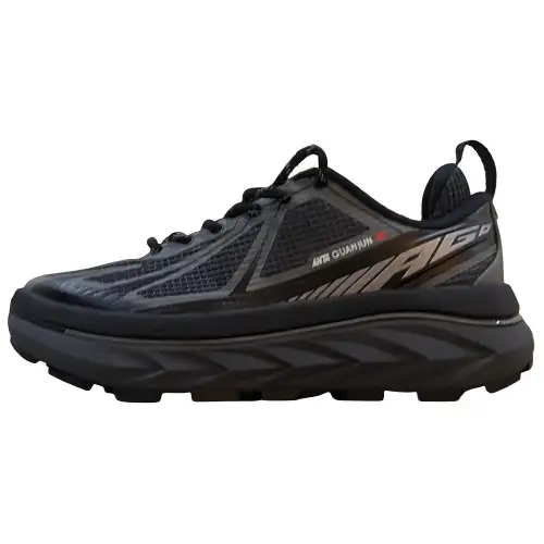 Anta Cushioning Slip Resistant Cushioning Slip Resistant Low top Outdoor Shoes Unisex Black Castle Gray