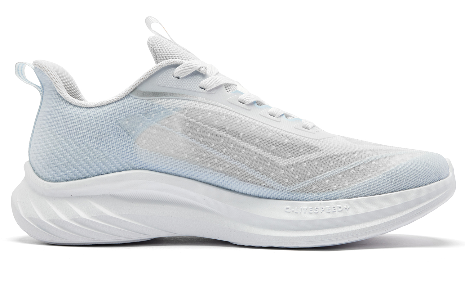 QIAODAN Speed Fabric Cushioning Slip Resistant Abrasion Resistant Breathable Lightweight Rebound