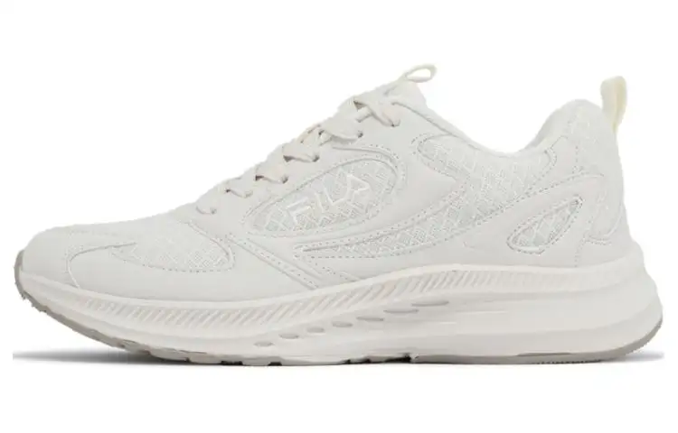 FILA Cushioning, Wear Resistant Low top Running Shoes Women's White