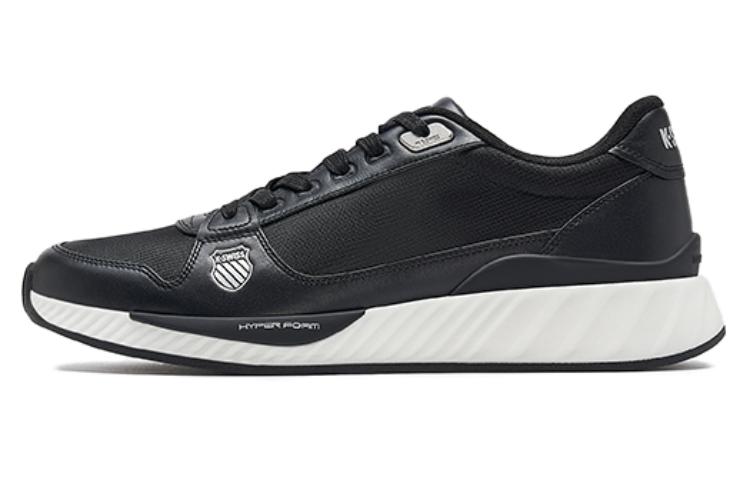 K·SWISS Cushioning Abrasion Resistant Cushioning, Wear Resistant Low top Running Shoes Men’s Black White