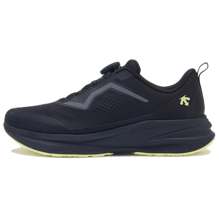 DESCENTE RUNNING Cushioning Breathable Low top Casual Running Shoes Men’s Black
