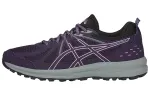 Asics Frequent Trail Abrasion Resistant Low top Running Shoes Women's Purple