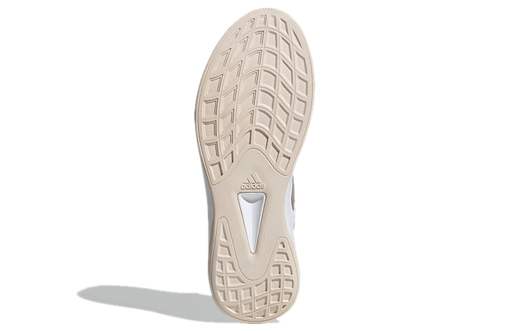 Женские кроссовки adidas Qt Racer Sport (бело-золотые) — фото 6