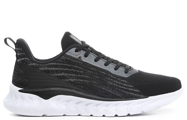 Erke Shark Of Surprise Shake Low top Running Shoes Men’s Black Gray